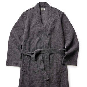 Taylor Stitch Apres Robe in Charcoal Sashiko XL NWOT